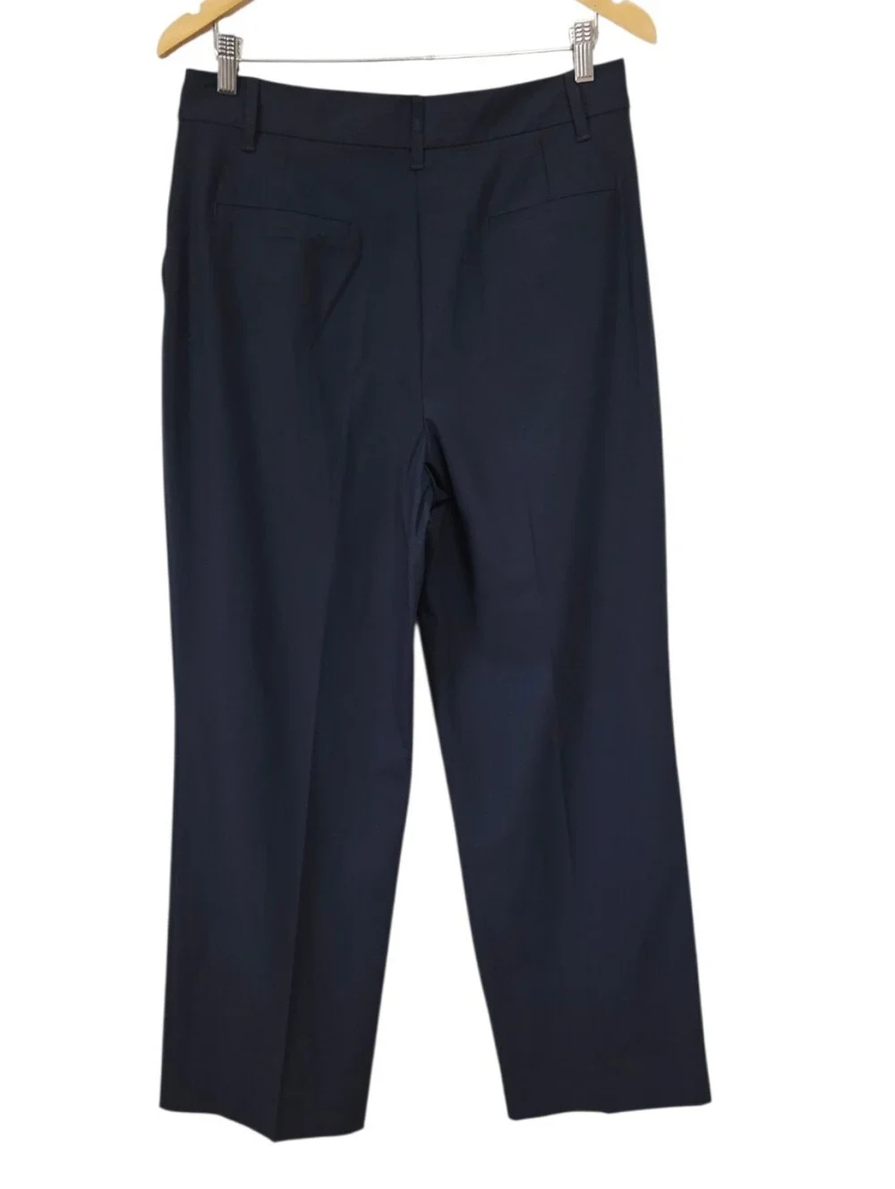 RHONE Commuter Pleated Trouser Pants Navy Blue Size 12 NWT